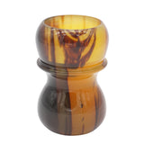 Tortoise Handcrafted Shaving Brush Handle (fits 28mm, 30mm knots)