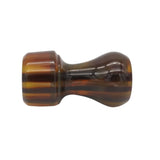 Tortoise Handcrafted Shaving Brush Handle (fits 20mm, 22mm knots) | Handcrafted Brush Handle | AP Shave Co.