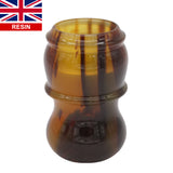 Tortoise Handcrafted Shaving Brush Handle (fits 24mm, 26mm knots) | Handcrafted Brush Handle | AP Shave Co.