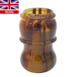 Tortoise Handcrafted Shaving Brush Handle (fits 24mm, 26mm knots) | Handcrafted Brush Handle | AP Shave Co.