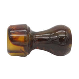 Tortoise Handcrafted Shaving Brush Handle (fits 20mm, 22mm knots) | Handcrafted Brush Handle | AP Shave Co.