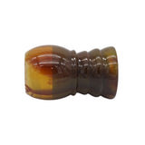 Tortoise Handcrafted Shaving Brush Handle (fits 24mm, 26mm knots) | Handcrafted Brush Handle | AP Shave Co.