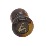 Tortoise Handcrafted Shaving Brush Handle (fits 24mm, 26mm knots) | Handcrafted Brush Handle | AP Shave Co.