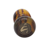 Tortoise Handcrafted Shaving Brush Handle (fits 24mm, 26mm knots) | Handcrafted Brush Handle | AP Shave Co.