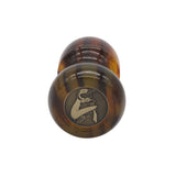 Tortoise Handcrafted Shaving Brush Handle (fits 24mm, 26mm knots) | Handcrafted Brush Handle | AP Shave Co.