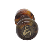 Tortoise Handcrafted Shaving Brush Handle (fits 20mm, 22mm knots) | Handcrafted Brush Handle | AP Shave Co.