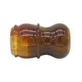 Tortoise Handcrafted Shaving Brush Handle (fits 24mm, 26mm knots) | Handcrafted Brush Handle | AP Shave Co.