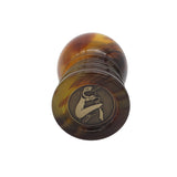 Tortoise Handcrafted Shaving Brush Handle (fits 24mm, 26mm knots) | Handcrafted Brush Handle | AP Shave Co.