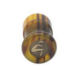 Tortoise Handcrafted Shaving Brush Handle (fits 24mm, 26mm knots) | Handcrafted Brush Handle | AP Shave Co.
