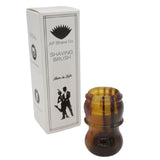 Tortoise Handcrafted Shaving Brush Handle (fits 24mm, 26mm knots) | Handcrafted Brush Handle | AP Shave Co.
