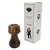 Tortoise Handcrafted Shaving Brush Handle (fits 20mm, 22mm knots) | Handcrafted Brush Handle | AP Shave Co.