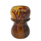 Tortoise Handcrafted Shaving Brush Handle (fits 28mm, 30mm knots) | Handcrafted Brush Handle | AP Shave Co.