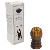 Tortoise Handcrafted Shaving Brush Handle (fits 24mm, 26mm knots) | Handcrafted Brush Handle | AP Shave Co.