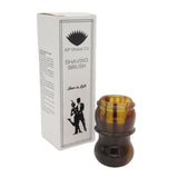 Tortoise Handcrafted Shaving Brush Handle (fits 24mm, 26mm knots) | Handcrafted Brush Handle | AP Shave Co.