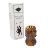 Tortoise Handcrafted Shaving Brush Handle (fits 24mm, 26mm knots) | Handcrafted Brush Handle | AP Shave Co.
