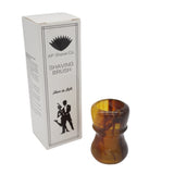 Tortoise Handcrafted Shaving Brush Handle (fits 24mm, 26mm knots) | Handcrafted Brush Handle | AP Shave Co.