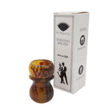 Tortoise Handcrafted Shaving Brush Handle (fits 28mm, 30mm knots) | Handcrafted Brush Handle | AP Shave Co.