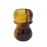 Tortoise Handcrafted Shaving Brush Handle (fits 28mm, 30mm knots) | Handcrafted Brush Handle | AP Shave Co.