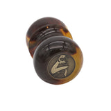 Tortoise Handcrafted Shaving Brush Handle (fits 28mm, 30mm knots) | Handcrafted Brush Handle | AP Shave Co.