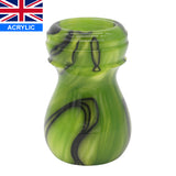 Toxic Green Handcrafted Shaving Brush Handle (fits 24mm, 26mm knots) | Handcrafted Brush Handle | AP Shave Co.