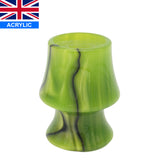 Toxic Green Handcrafted Shaving Brush Handle (fits 24mm, 26mm knots) | Handcrafted Brush Handle | AP Shave Co.