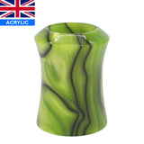 Toxic Green Handcrafted Shaving Brush Handle (fits 24mm, 26mm knots) | Handcrafted Brush Handle | AP Shave Co.