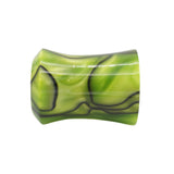 Toxic Green Handcrafted Shaving Brush Handle (fits 24mm, 26mm knots) | Handcrafted Brush Handle | AP Shave Co.