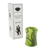 Toxic Green Handcrafted Shaving Brush Handle (fits 24mm, 26mm knots) | Handcrafted Brush Handle | AP Shave Co.