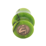 Toxic Green Handcrafted Shaving Brush Handle (fits 24mm, 26mm knots) | Handcrafted Brush Handle | AP Shave Co.