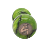 Toxic Green Handcrafted Shaving Brush Handle (fits 24mm, 26mm knots) | Handcrafted Brush Handle | AP Shave Co.