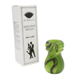 Toxic Green Handcrafted Shaving Brush Handle (fits 24mm, 26mm knots) | Handcrafted Brush Handle | AP Shave Co.