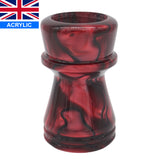 True Blood Handcrafted Shaving Brush Handle (fits 28mm, 30mm knots) | Handcrafted Brush Handle | AP Shave Co.