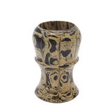 Sand Ebonite Handcrafted Shaving Brush Handle (fits 24mm, 26mm knots) | Handcrafted Brush Handle | AP Shave Co.