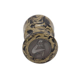 Sand Ebonite Handcrafted Shaving Brush Handle (fits 24mm, 26mm knots) | Handcrafted Brush Handle | AP Shave Co.