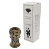Sand Ebonite Handcrafted Shaving Brush Handle (fits 24mm, 26mm knots) | Handcrafted Brush Handle | AP Shave Co.