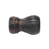Karelian Birch Stabilized Wood Handcrafted Shaving Brush Handle (fits 24mm, 26mm knots)