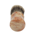 24mm Semogue Mistura Badger/Boar x AP Shave Co. Crushed Mud Resin Handle #173, Manufactured by Shavemac