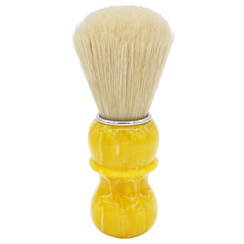24mm Semogue SOC Boar Premium, Selected x AP Shave Co. Lemon Drop Handcrafted Handle