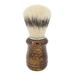 24mm Semogue Striped Boar Premium x AP Shave Co. Burnt Gold Snakeskin Handcrafted Handle