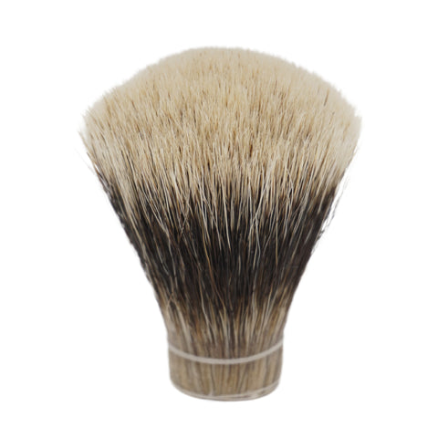 24mm Shavemac Silvertip D01 2-Band Badger Knot - Fan