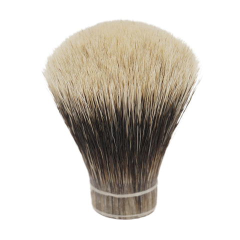 26mm Shavemac Silvertip D01 2-Band Badger Knot - Fan
