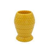 "Honey Hive" Shaving Brush Handle - Yellow (fits 24mm, 25mm, 26mm knots)