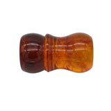 Amber Smoke Shaving Brush Handle (fits 24mm, 25mm, 26mm knots)