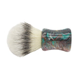 25mm Mühle STF XLarge x AP Shave Co. Dark Abalone Resin Handle #386, Manufactured by Shavemac