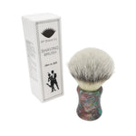 25mm Mühle STF XLarge x AP Shave Co. Dark Abalone Resin Handle #386, Manufactured by Shavemac