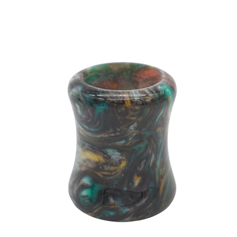 FACTORY SECOND Dark Abalone Resin Handle #386, Manufactured by Shavemac (fits 24mm, 26mm knots)