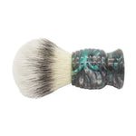 25mm Mühle STF XLarge x AP Shave Co. Dark Abalone Resin Handle #84, Manufactured by Shavemac