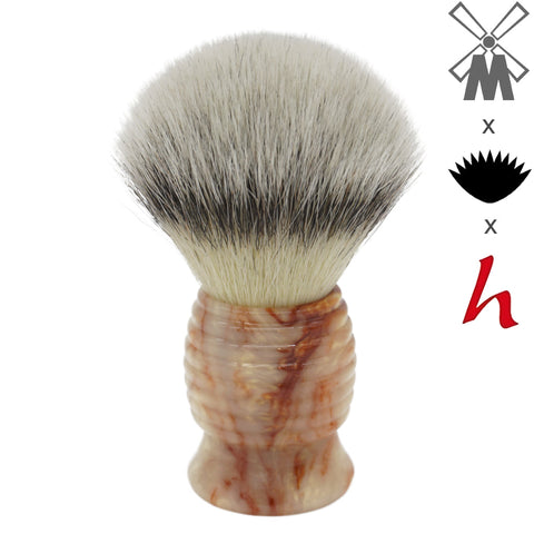 25mm Mühle STF XLarge x AP Shave Co. Crushed Mud Resin Handle #84, Manufactured by Shavemac (Wholesale)