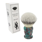 25mm Mühle STF XLarge x AP Shave Co. Dark Abalone Resin Handle #86, Manufactured by Shavemac