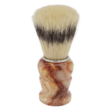 24mm Semogue Striped Boar Premium x AP Shave Co. Crushed Mud Resin Handle #86, Manufactured by Shavemac